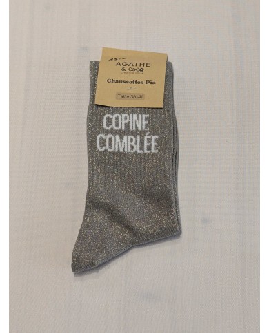 Chaussettes à texte